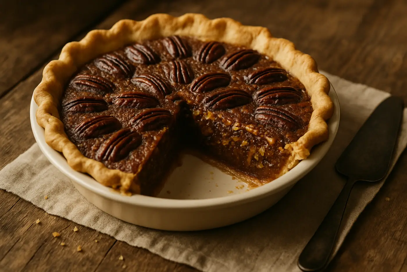 Brown Butter Pecan Pie