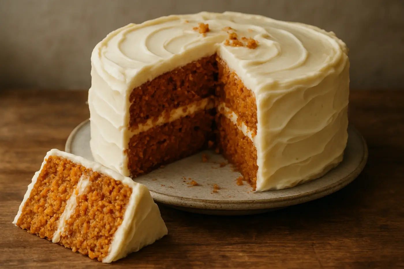 Carrot Cake with Cream Cheese Frosting