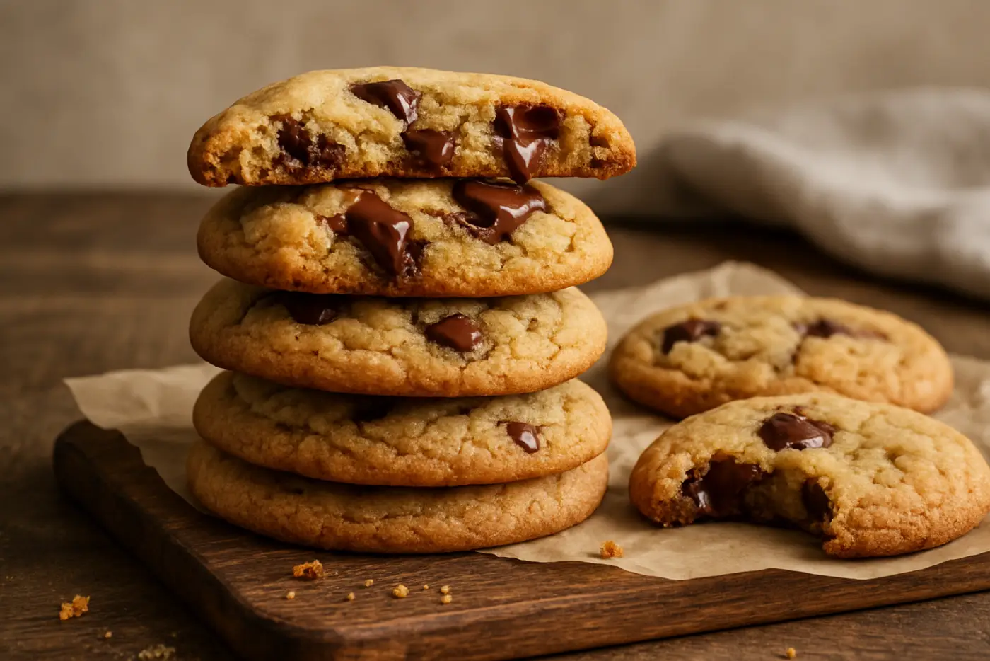 Chewy Chocolate Chip Cookies
