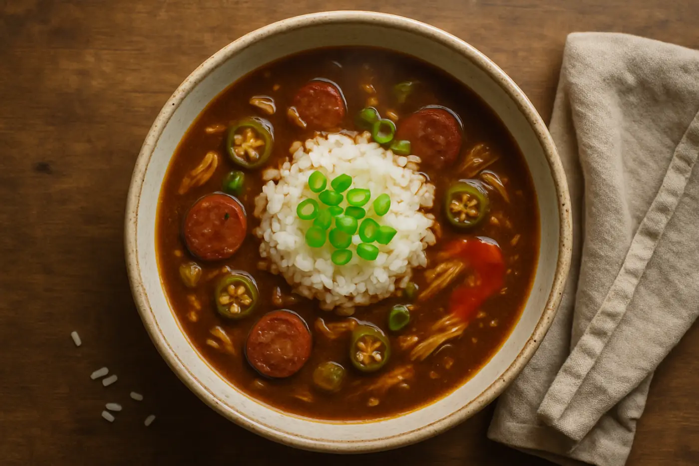 Chicken and Andouille Gumbo