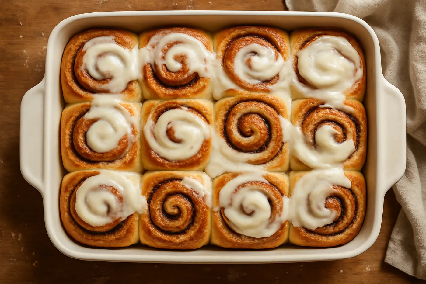 Cinnamon Rolls with Cream Cheese Icing