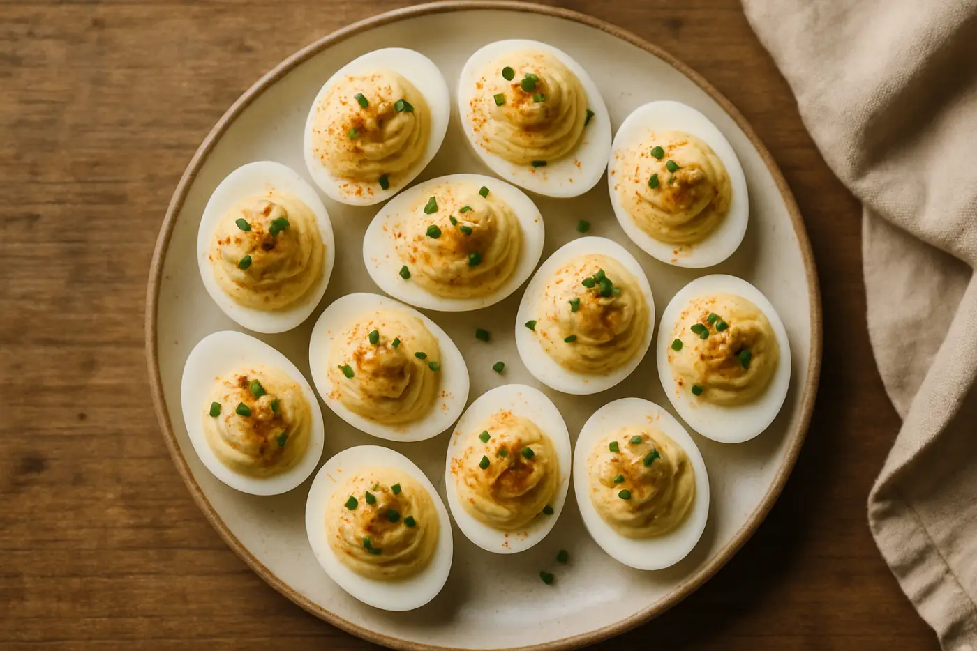 Deviled Eggs with Smoked Paprika