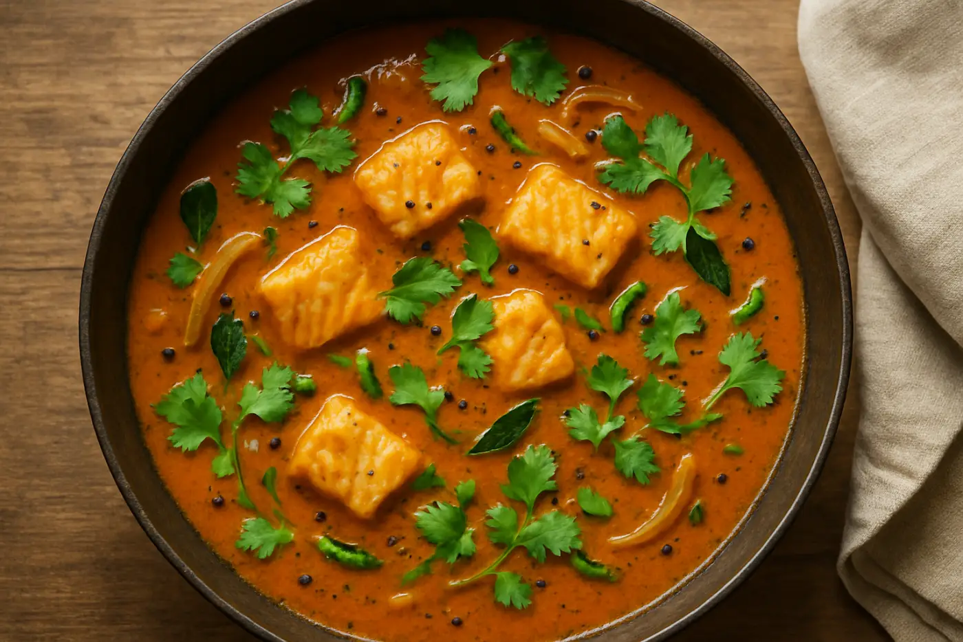 Goan-Style Fish Curry with Coconut and Tamarind