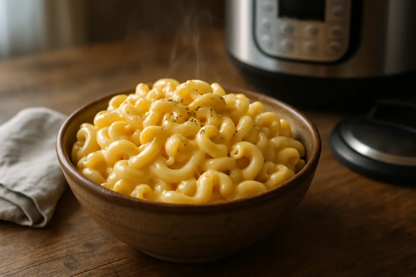 Instant Pot Mac and Cheese with Sharp Cheddar