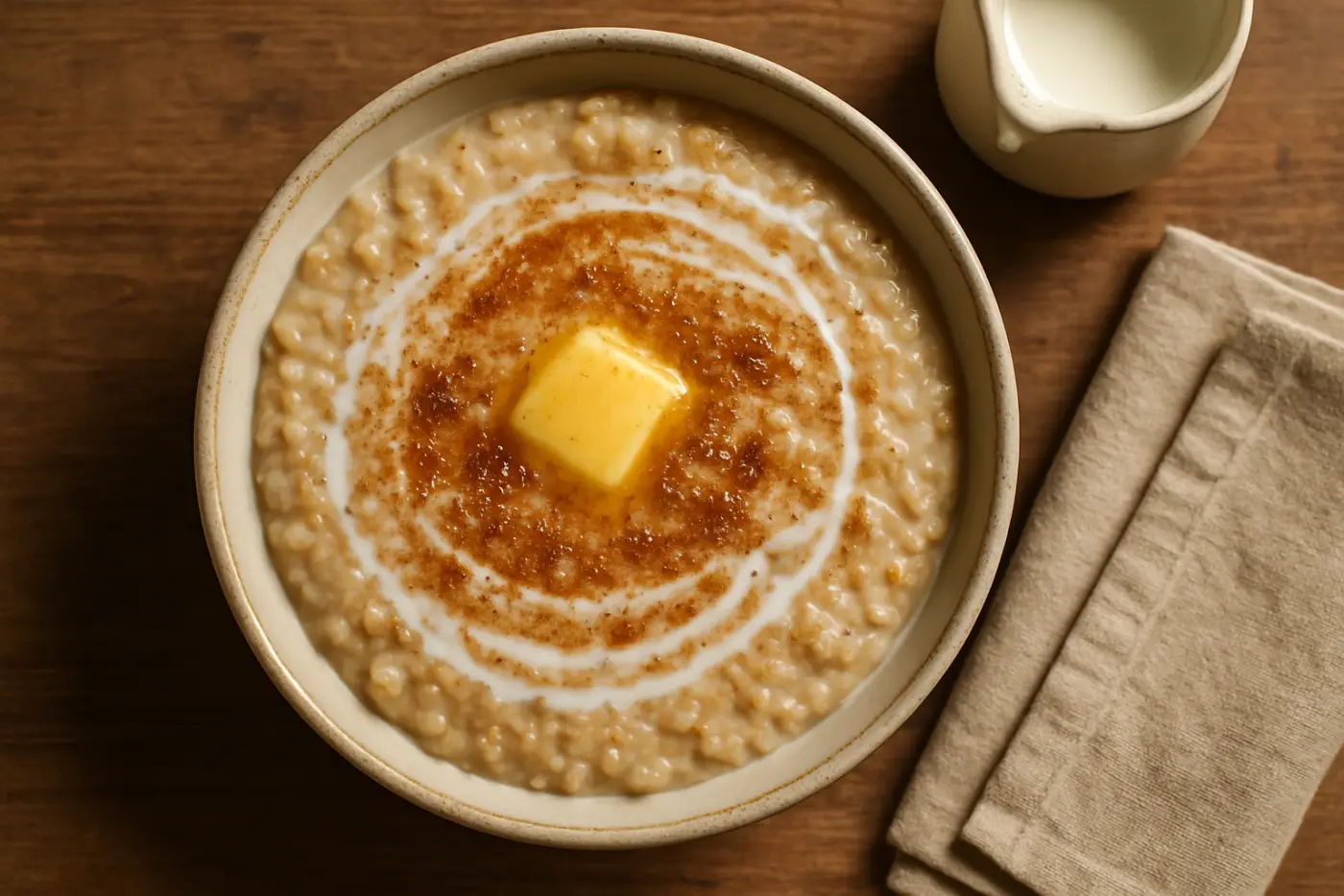 Instant Pot Steel-Cut Oats with Brown Sugar and Cinnamon