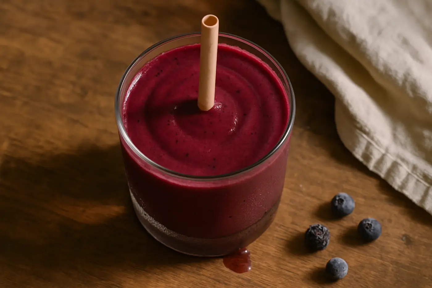 Mixed Berry and Greek Yogurt Smoothie