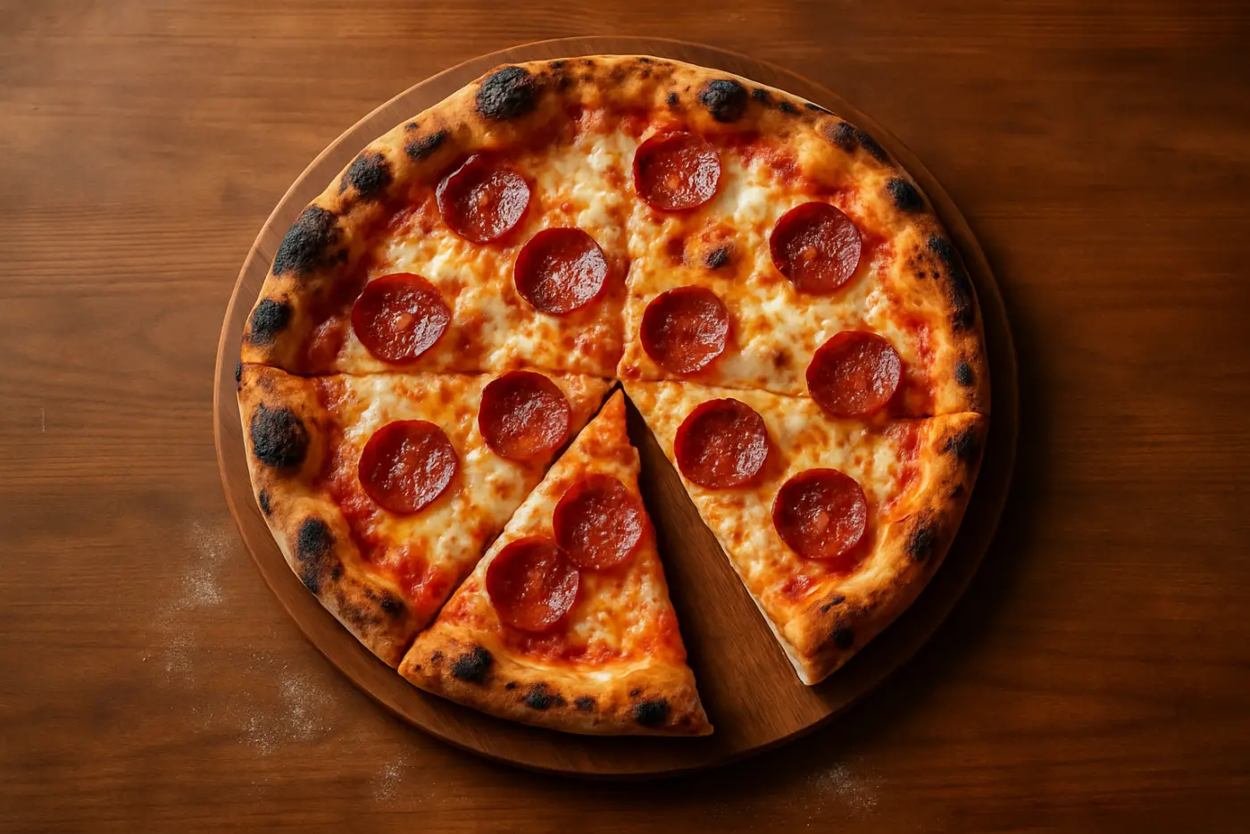 New York-Style Pepperoni Pizza