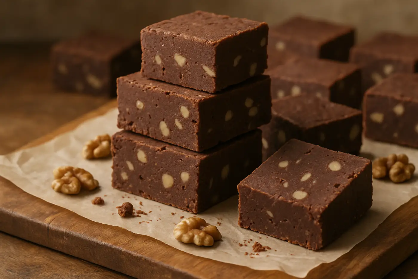 Old-Fashioned Chocolate Walnut Fudge