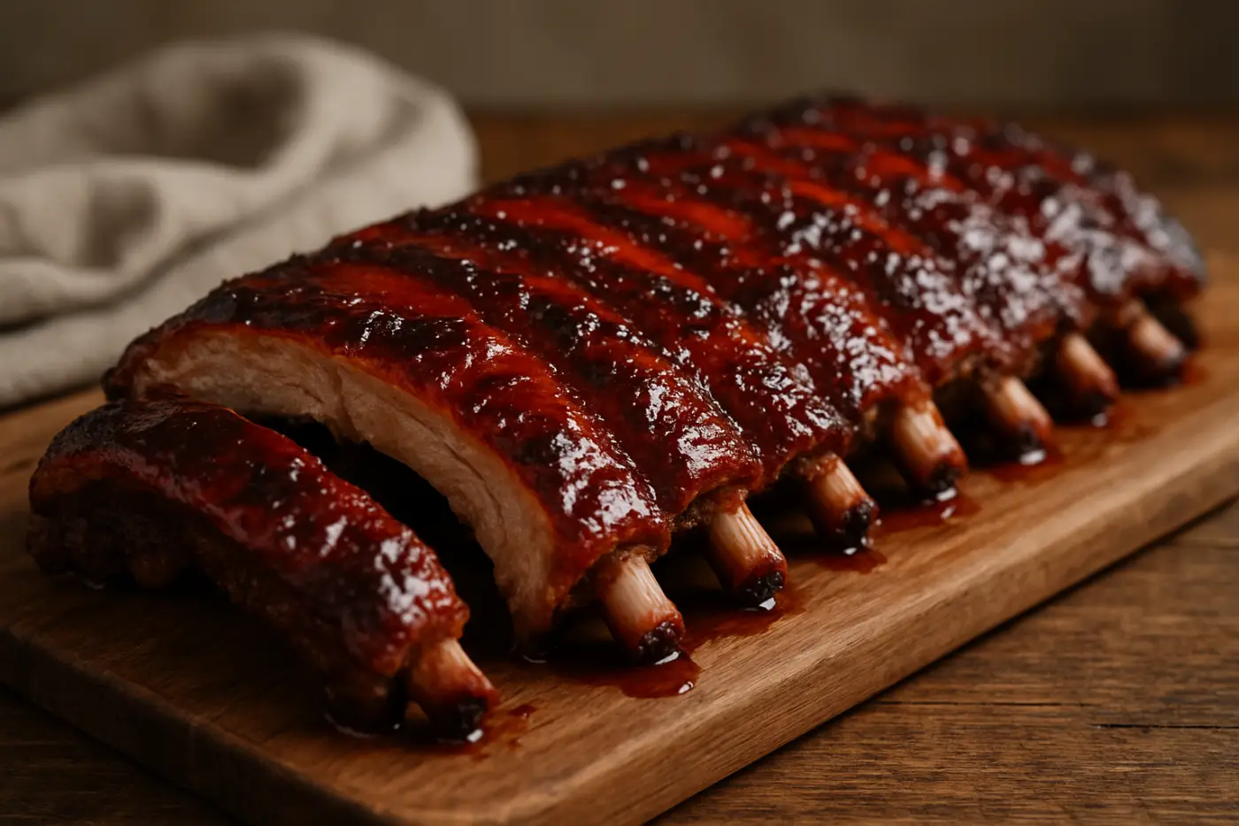Oven-Baked Baby Back Ribs with Brown Sugar Rub