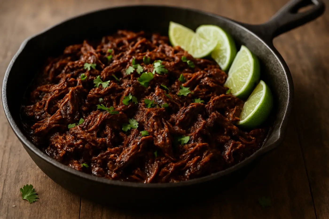 Slow Cooker Beef Barbacoa with Chipotle and Lime