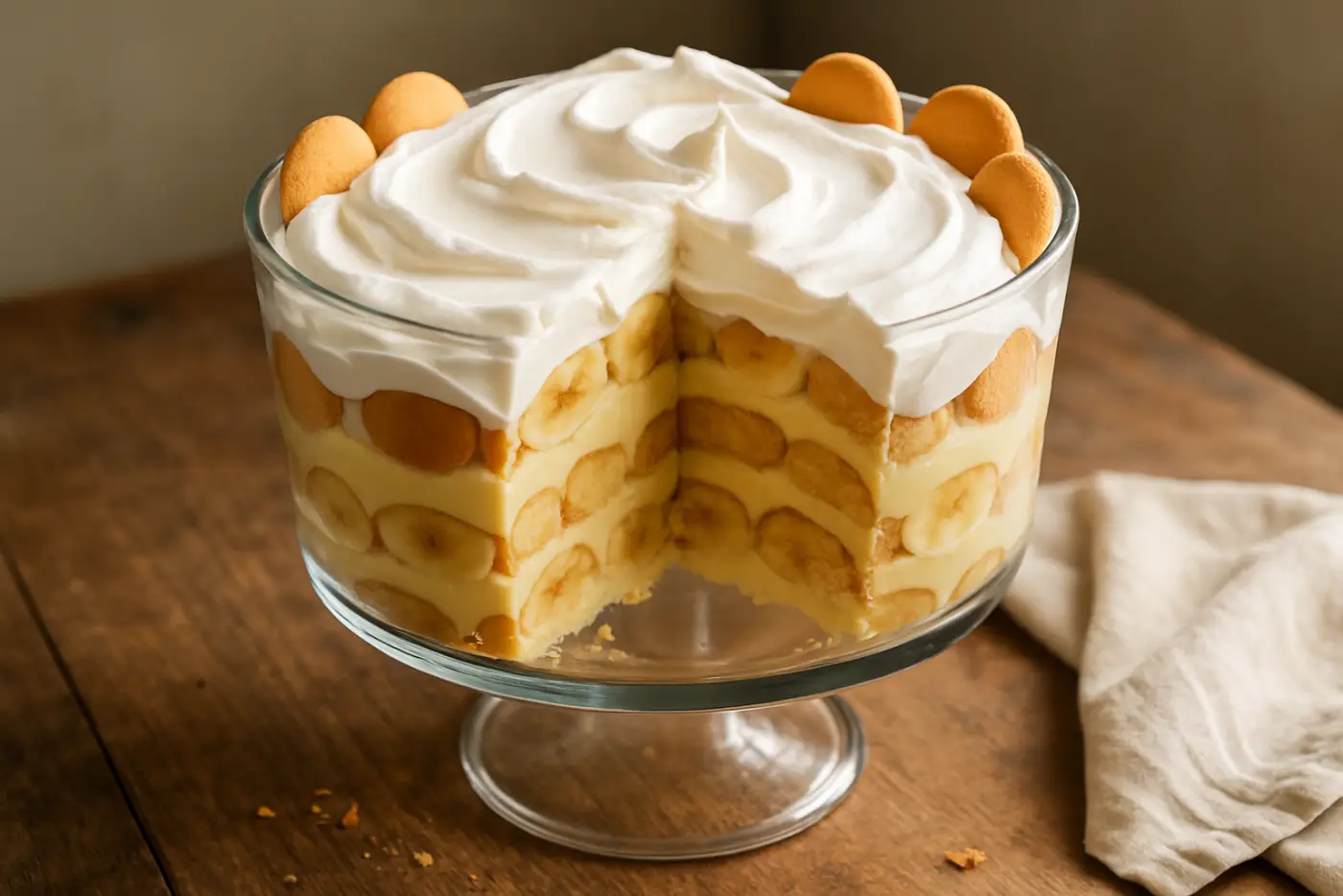 Southern Banana Pudding with Vanilla Wafers