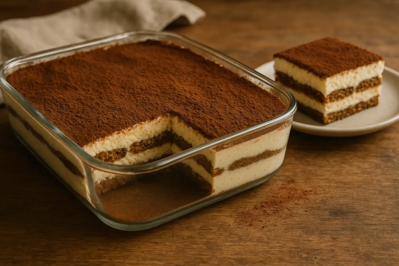 Tiramisu with Espresso and Marsala