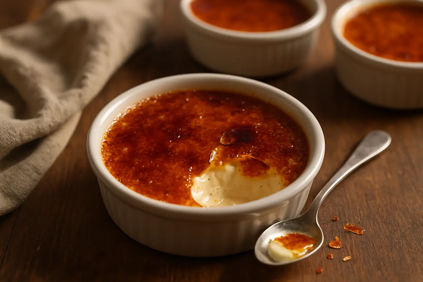 Vanilla Bean Crème Brûlée